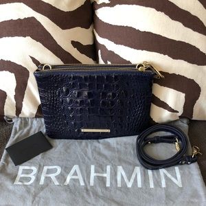 Brahmin Perri Crossbody Ink w/tags & dustbag
